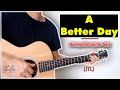 JTL - A better day | Fingerstyle Guitar Tutorial/Hướng dẫn Level 1
