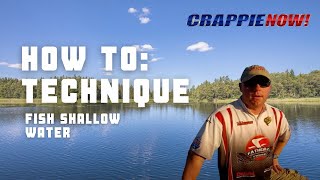 Tip for Catching Crappie in Shallow Water