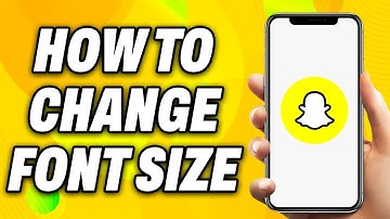 How to Fix Text Too Big on Snapchat  Change Font Size Snapchat (2025) Quick Fix