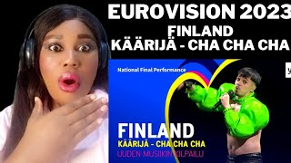 Käärijä - Cha Cha Cha | Finland | National Final Performance | Eurovision 2023 Reaction