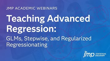 Teaching Advanced Regression: GLMs, Stepwise, and Regularized Regression