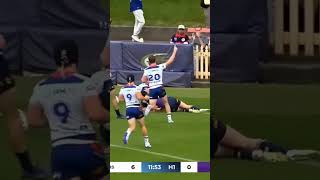 Kayliss Fatialofa (Otara) try for NZ Warriors in NSW Cup #KiwiNRL