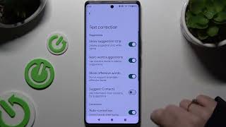 Automatische Korrektur beim HTC U24 Pro ein- und ausschalten