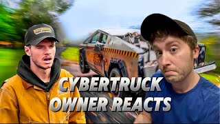 Cybertruck Owner Reacts - Whistlindiesel's Cybertruck Durability Test #2