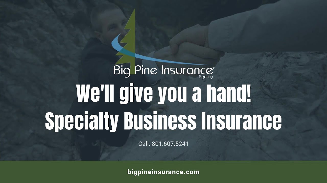 Specialty Business Insurance YouTube
