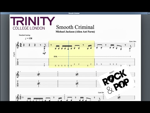Smooth Criminal Trinity Grade 6 Guitar
