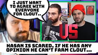 Destiny SHOCKED by h3h3 DEBATING Hasan on copyright during their podcast