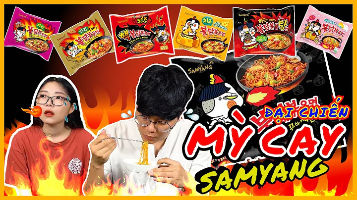 Top 11 mì cay hàn quốc samyang