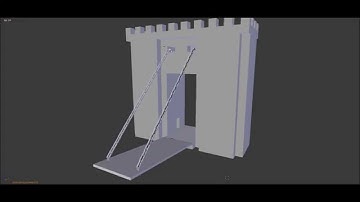 Drawbridge animation