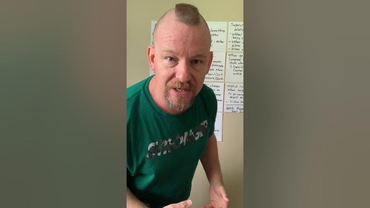 Inmate Manipulation explanation for Correction Officers by SGT Beast