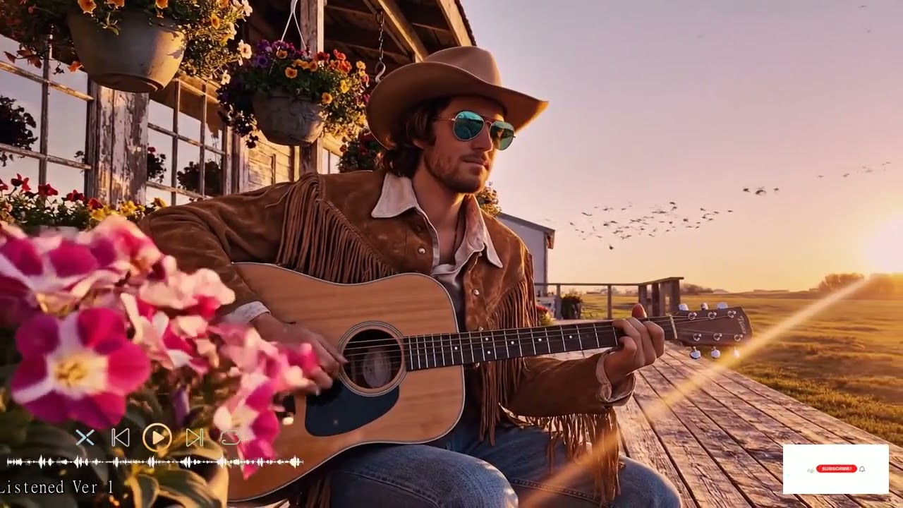 🪕 Campfire Country – Acoustic Western Tunes to Relax- Rusty Locket Sank Cold Morning Stood Still V