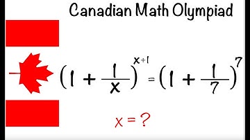 Canada Math Olympiad - Challenging Equation !