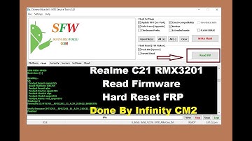 Realme C21 RMX3201 Read Firmware Hard Reset FRP CM2