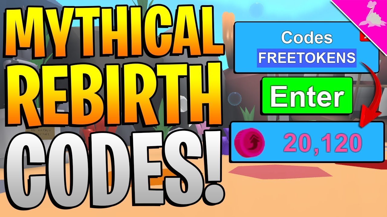 4 ROBLOX MINING SIMULATOR MYTHICAL REBIRTH CODES FREE TOKENS YouTube
