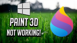 How to Fix Paint 3D App Not Working in Windows 10 [2026]