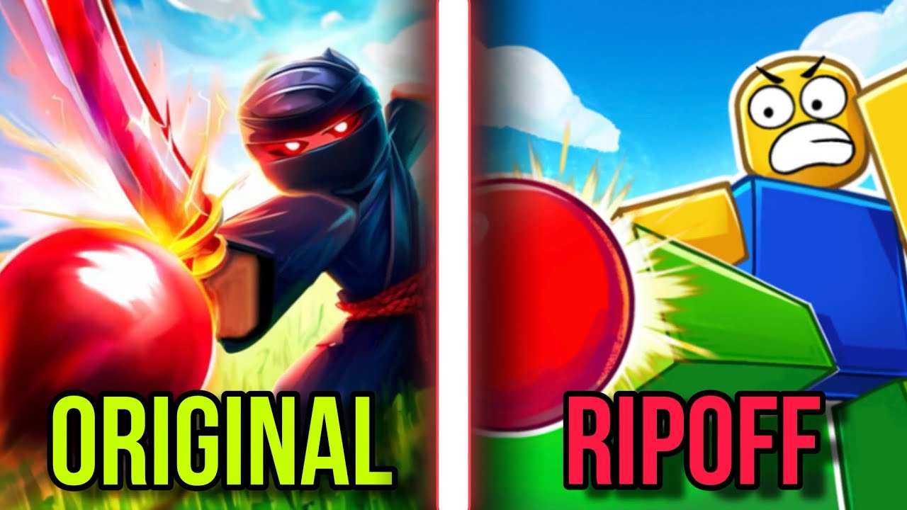 I Played a TRASH Blade Ball Ripoff… - YouTube