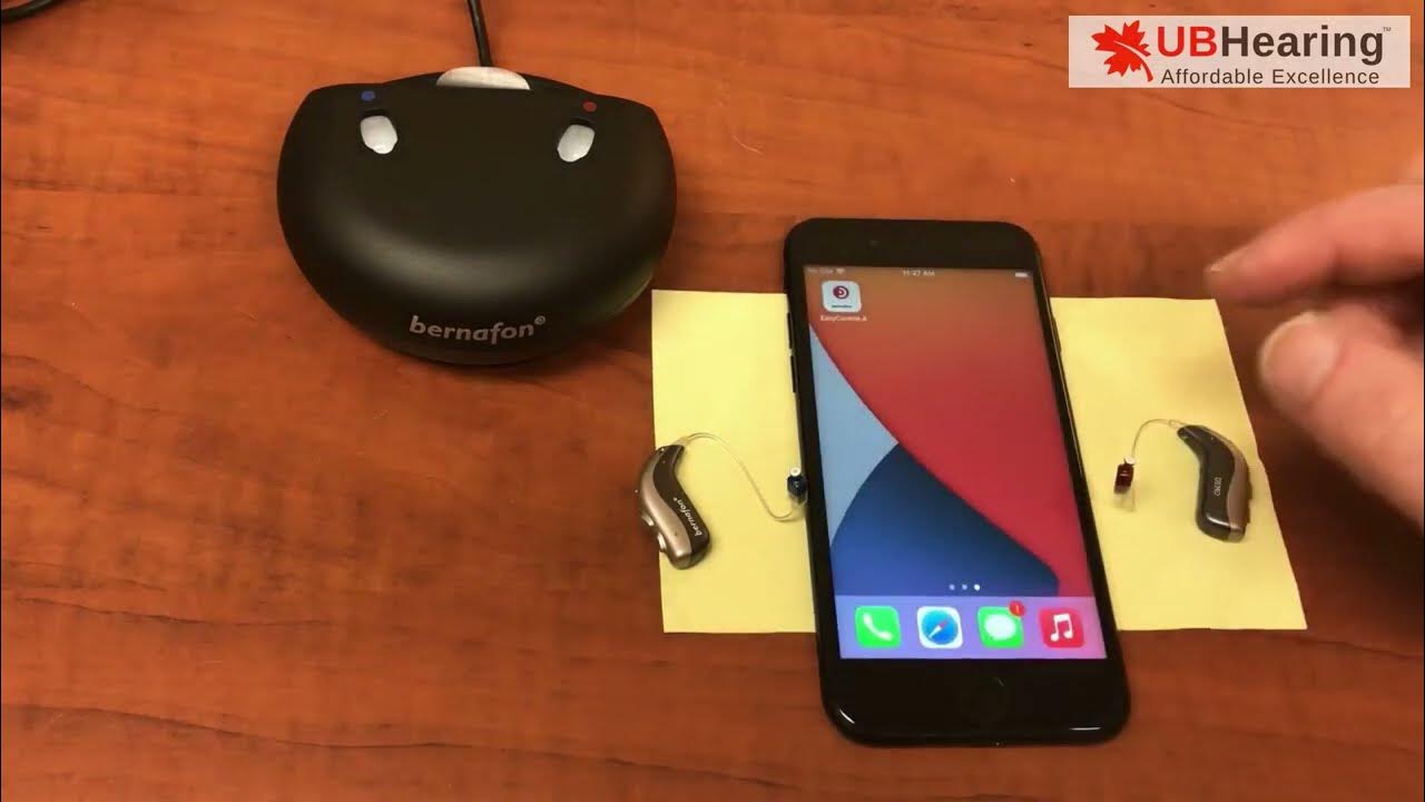 Connecting Bernafon Hearing Aids to iPhone using Bluetooth YouTube