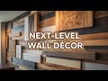 10 Innovative Wall Décor Designs from Reclaimed Wood | DIY Wood Crafting Ideas