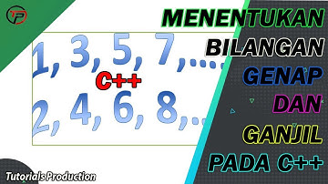 Menentukan Bilangan Genap dan Ganjil Pada C++