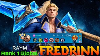Fredrinn Perfect Gameplay - Top 1 Global Fredrinn By Ʀᴀʏᴍ - Mobile Legends