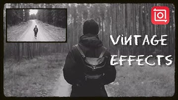 Retro Vintage Black & White Effect On InShot (Inshot Tutorial)