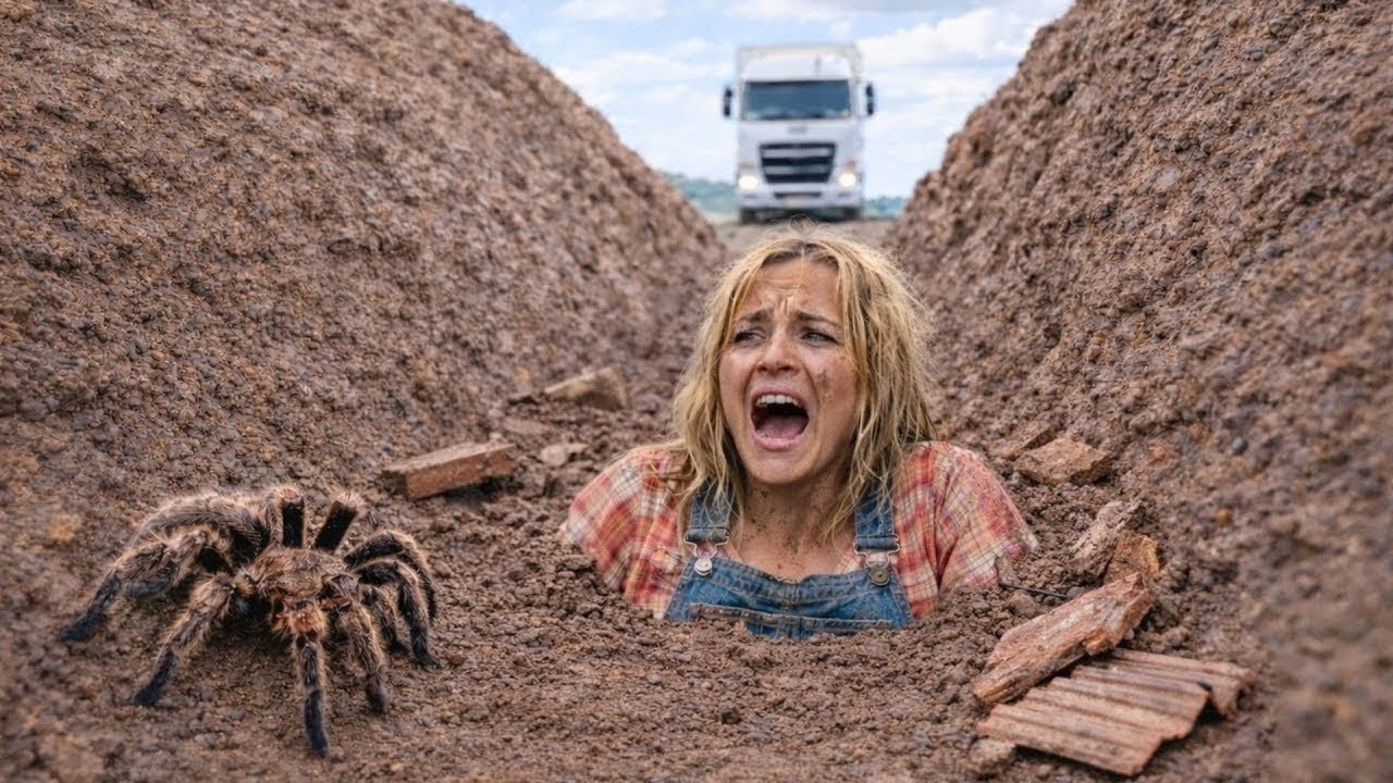 Camionero encuentra a una joven SOTERRADA desde hace 3 días… entonces hace esto…