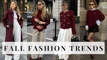 De top 7 modetrends van herfst 2025 die je moet kennen (50+)