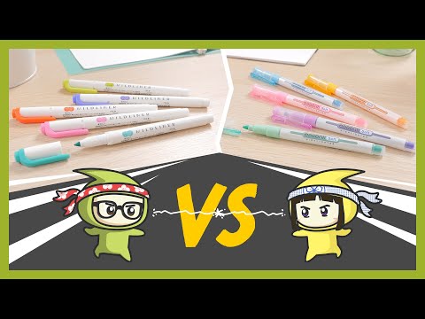 Comparing Korean and Japanese Pens!
