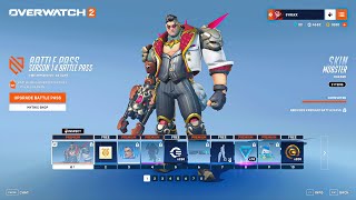 Overwatch 2 - Season 14 Battle Pass (Full Showcase)