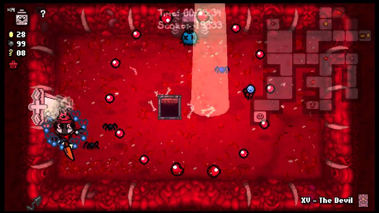 The Binding of Isaac Rebirth Laser Bombs vs. It Lives (sort of