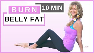10 Minute Ab Workout For Women Over 50 | Reduce Belly Fat Fast | Fabulous50s screenshot 3