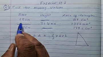 Class 7 - Exercise 11.2 - Q 4 | Find the missing number