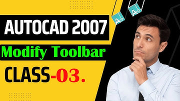 AutoCAD Basic Tutorial for Beginners - 3 | Modify Toolbar Explained in Bangla |