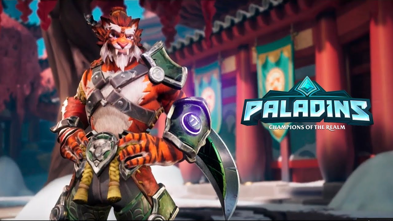TIBERIUS ARRIVES NEW CHAMPION PALADINS TRAILER YouTube