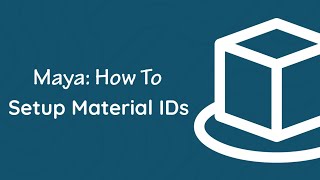 Maya Tutorial - Setting Up Material IDs