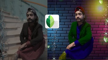 Snapseed Background color change Trick | white skin smooth editing | CB photo editing tutotials