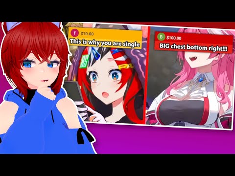 REACT TO - 10 Minutes Of Hololive Getting Trolled By Chat...