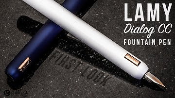 Lamy Dialog CC Fountain Pen - First Look