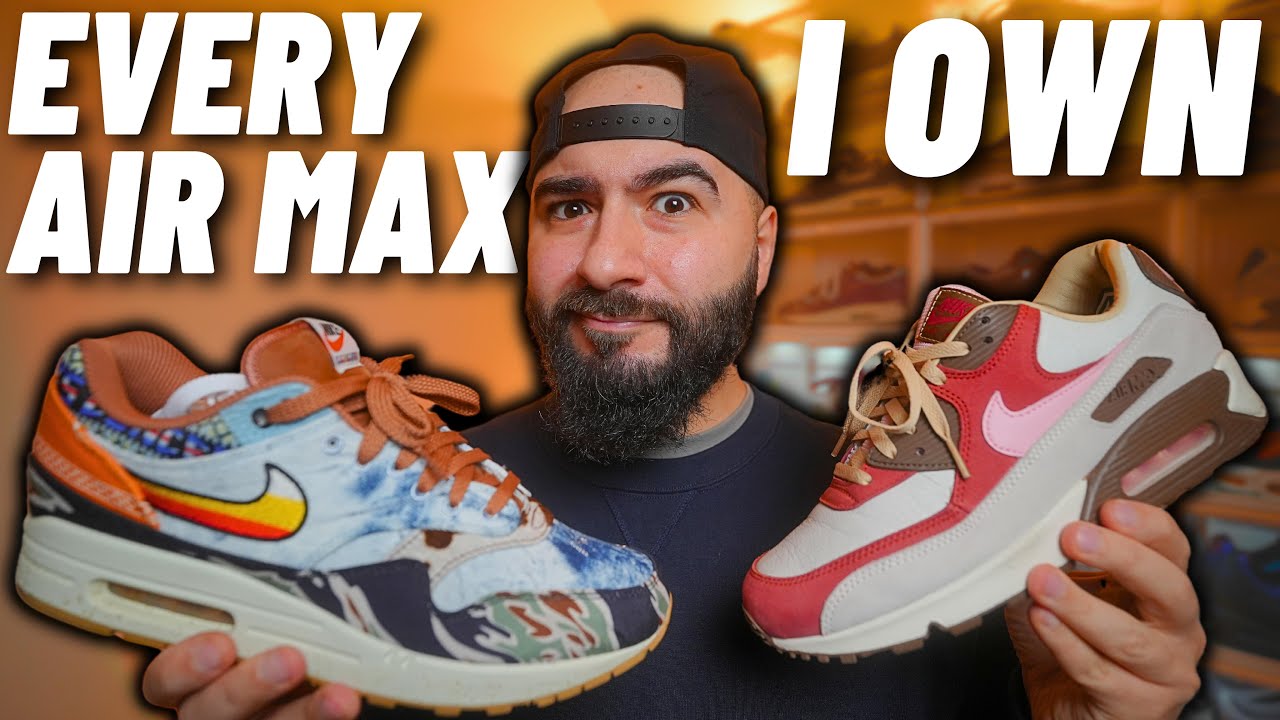list of all nike air max