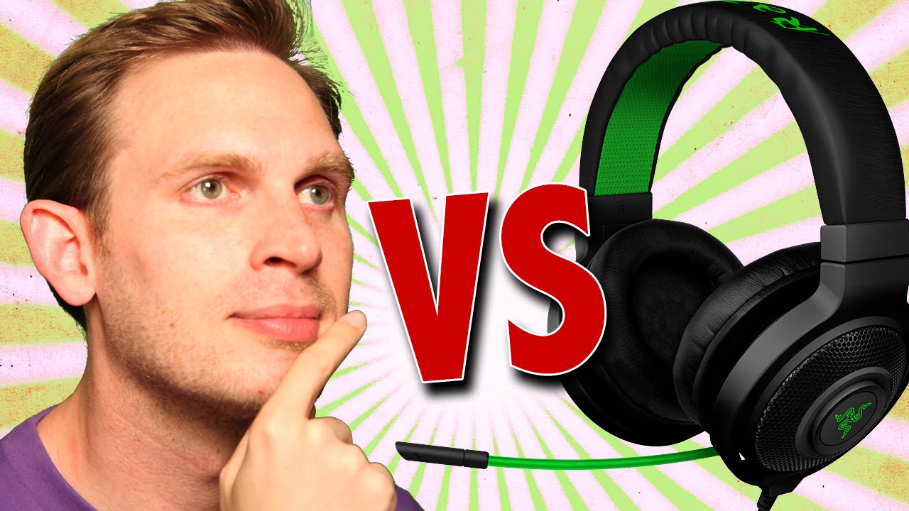 Razer Kraken Pro Gaming Headphones Unboxing