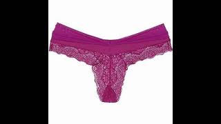 Women's G Strings and Thongs - Lace High
