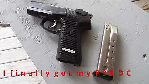 Ruger P95 DC - I finally got my budget friendly Ruger