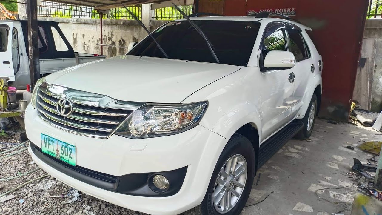 2013 Toyota Fortuner Chassis and Engine Number location YouTube