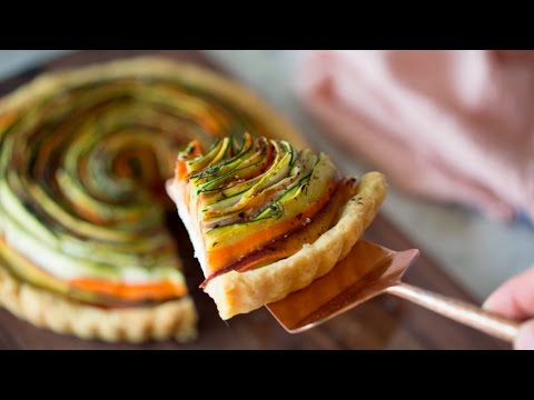 How to make a Spiral Vegetable Tart