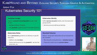 KubeHound and Beyond: Evolving Security Through Graphs & Automation - Jeremy Fox [SO-CON 2024]