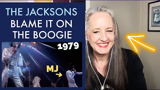 Voice Teacher Reacts to Michael Jackson - Blame It on the Boogie  LIVE - London Destiny Tour 1979