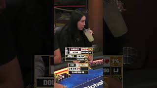 $686,200 Pot And I Flop A Set #poker #shorts