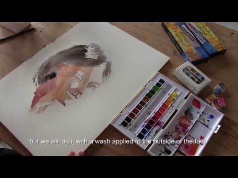 Vidéo: Comment Peindre Un Portrait à L'aquarelle