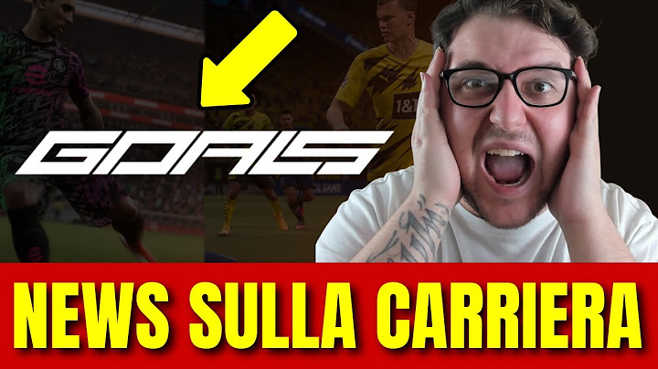 GOALS - MODALITÀ CARRIERA: GLI SVILUPPATORI DEL NUOVO GIOCO DI CALCIO NON ESCLUDONO L' OFFLINE !