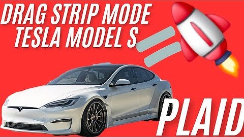 Tesla Model S Plaid Drag Strip Mode on the Streets! 🏎️⚡